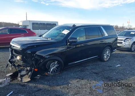 2024 Cadillac Escalade 4Wd Premium Luxury from USA, damaged, VIN 1GYS4CKLXRR355475